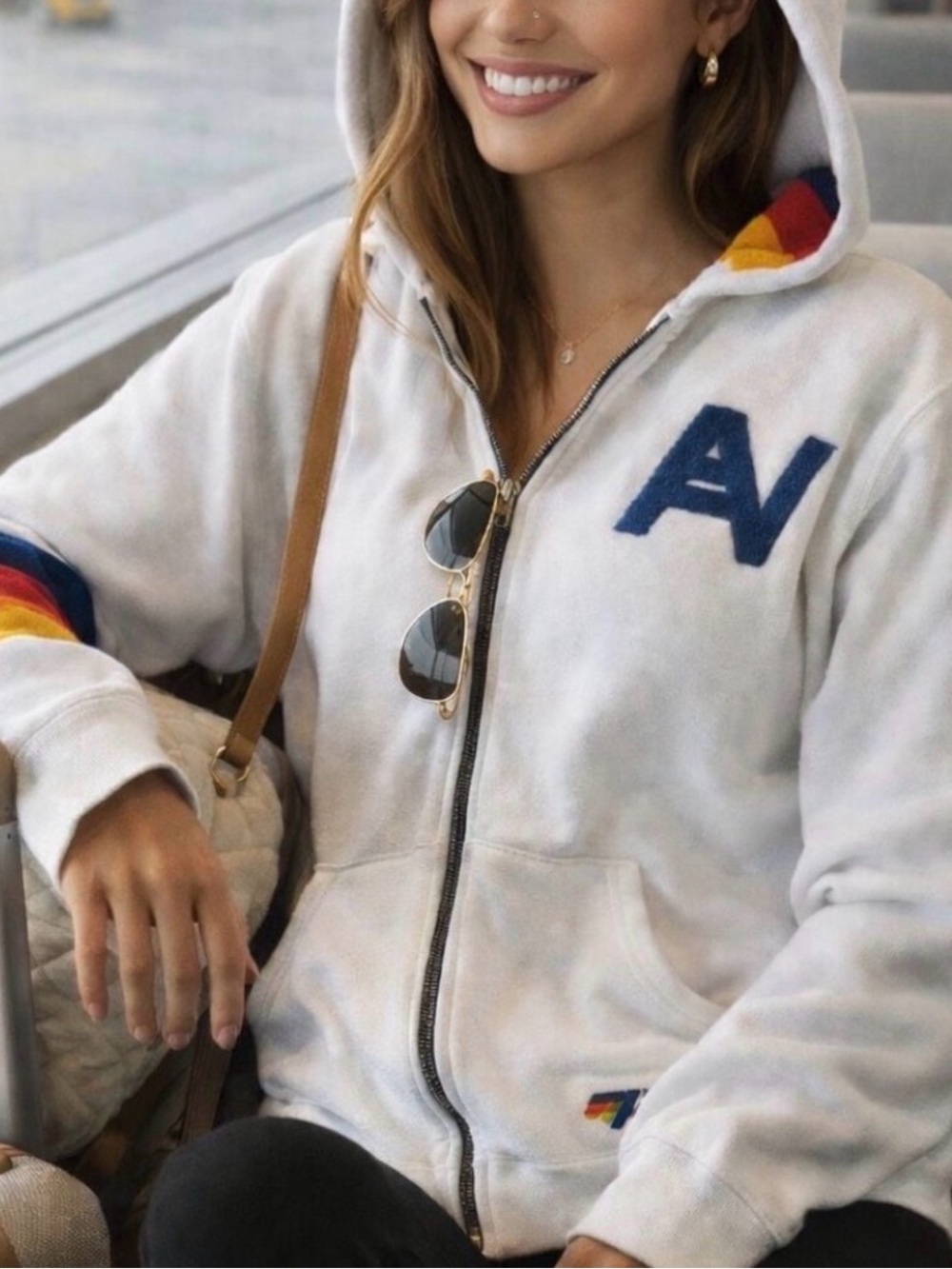 Aviator Nation Hoodie Size Medium